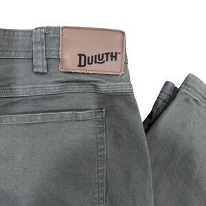 Men's DuluthFlex Fire Hose Relaxed Fit Denim Pants in Gunmetal Grey NWOT 38X32